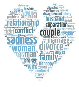 Sadness, divorce, separation, conflict, anger, family, man, woman, couple, relationship.